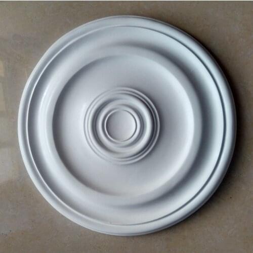 PU decorative ceiling rose for pendant light droplight ceiling plate rosette decoration