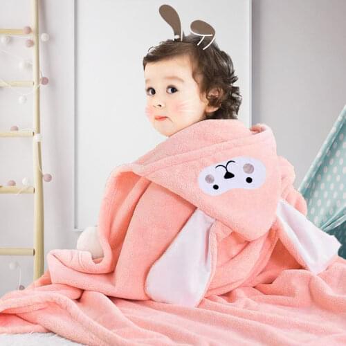 Baby Robe Cartoon Hoodies Girl Boys Sleepwear Good Quality Bath Towels Kids Soft Bathrobe Pajamas Childrens Clothing