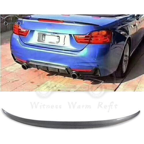 For BMW F33 Convertible 2 door Carbon Fiber rear spoiler wing 420i 428i car body kit