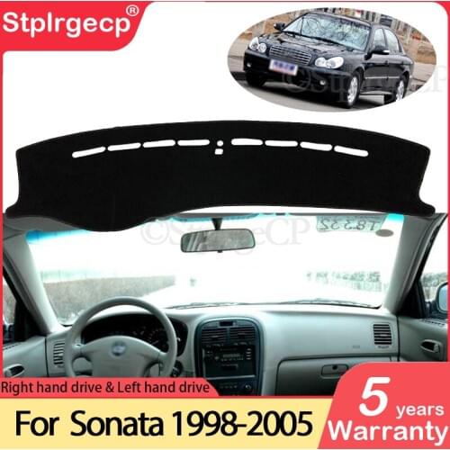 For Hyundai Sonata EF 1998 1999 2000 2001 2002 2003 2004 2005 Anti-Slip Mat Dashboard Cover Sunshade Dashmat Carpet Accessories