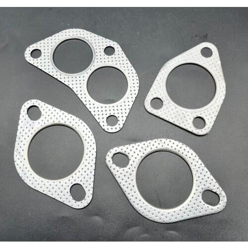 For Mitsubishi Outlander 4G64 engine exhaust pipe interface pad single double hole interface gasket