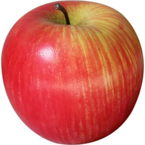 Artificial Apple Plastic Simulation Ecorative Fruit Ornament Home Furnishing Photo Props Fruit Shop Model Christmas Eve Decor