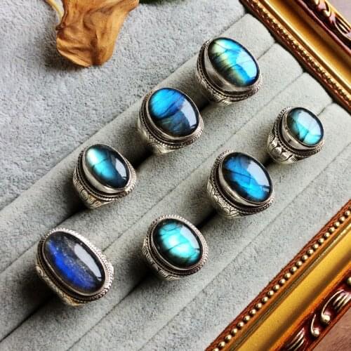 925 sterling silver jewelry handmade, natural stone ring