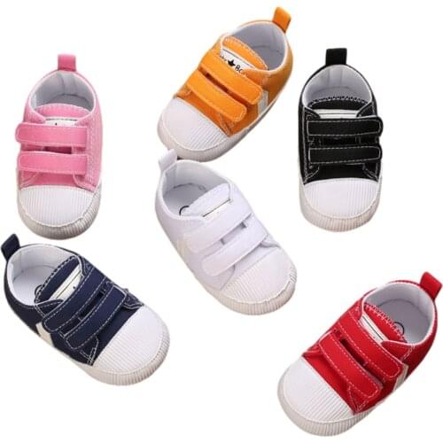 Infant Toddler Baby Boy Girl Soft Sole Crib Shoes Sneaker Newborn to 12 Months Cute Kids First Toddler Spring&Autumn Baby Shoes
