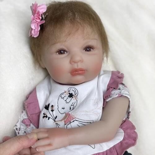 20" Reborn Dolls Baby Cheap Newborn Boneca Renascida Lifelike Real Soft Touch Cuddly Gifts Preemie Toddler From OtardDolls