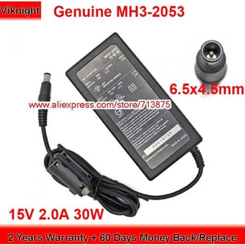 Genuine MH3-2053 30W 15V 2.0A AC Adapter for Canon PIXMA MH3-2053-000 PIXMA MG1-3607-100 Power Supply