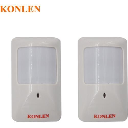 Wired 12V PIR Motion Sensor Passive Infrared Detector Alarm N.C. And N.O. Output Optional 110 Degree Detection Angle