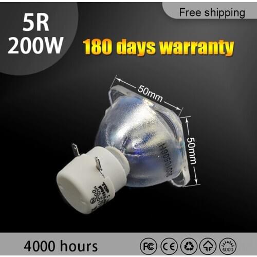 High quality 5R 200W LAMP moving beam 200w lamp 5r beam 200W 5r metal halide lamps msd platinum 5r lamp