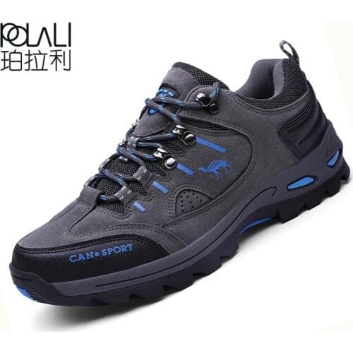 High Quality Men Hiking Shoes Autumn Winter Brand Outdoor Mens Sport Trekking Mountain Boots Waterproof Climbing Athletic Shoes