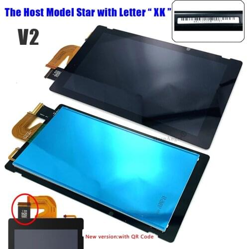 Original for NS Switch V1 V2 Replacement Lcd Display Touch Screen Full Screen Assembly Digitizer for Nintendo Switch Accessories