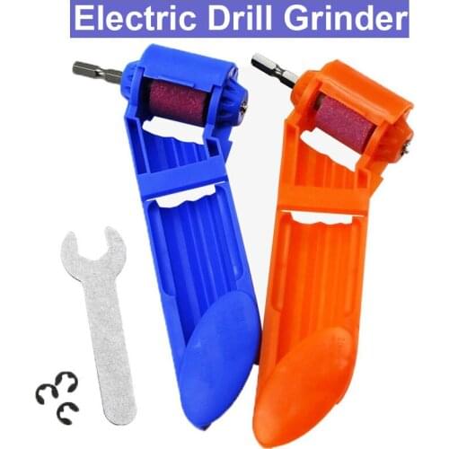 URANN 1pcPortable Electric Drill Grinder Electric Convert Power Drill Grinder Twist Drill Grinding Machine mini grinding machine