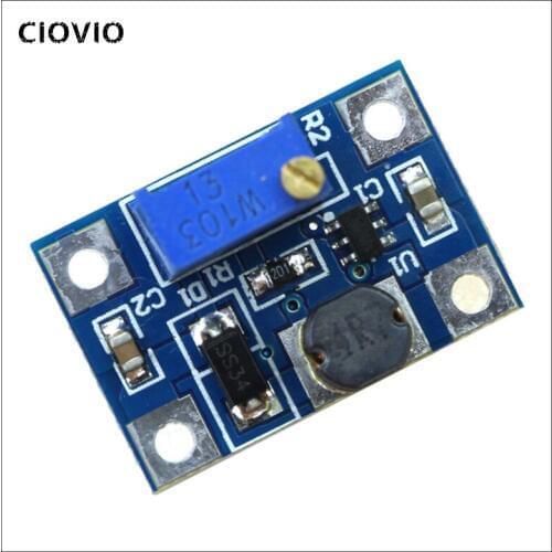 Smart Electronics 2-24V to 2-28V 2A DC-DC SX1308 Step-UP Adjustable Power Module Step Up Boost Converter