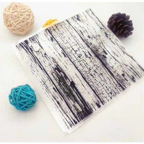 14*14CM Tree Pattern Transparent Seal Clear Stamps Silicone Seal Roller Stamps DIY Scrapbook Album / Card Christmas Wedding