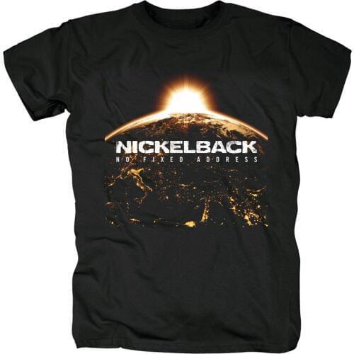 17 designs Nickelback Rock Brand men women shirt fitness Hardrock heavy Metal 100%Cotton rocker skateboard camiseta Streetwear