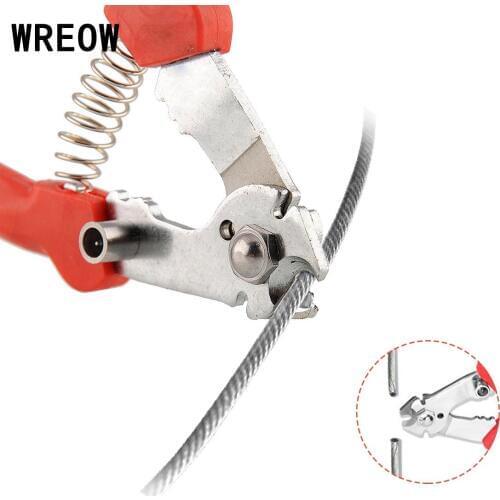 5In1 Bicycle Bike Inner Outer Brake Gear Shifter Wire Cable Spoke Housing Cutter Mountain BMX Cutting Plier Clamp Repair Tool Y7