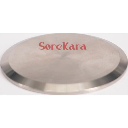 91mm Ferrule O/D 304 Stainless Steel Sanitary 3" Tri Clamp Stop End Cap Blanket For Homebrew Diary Producet