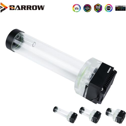 Barrow 17W Pump Water Tank Integrated PWM PUMP Combo Reservoir Kit 12V 1.4A G1/4" 960L/H