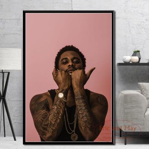 Big K.r.i.t. Big Krit Hip Hop Rap Posters And Prints Canvas Painting Pictures On The Wall Music Decoration Home Decor Quadro