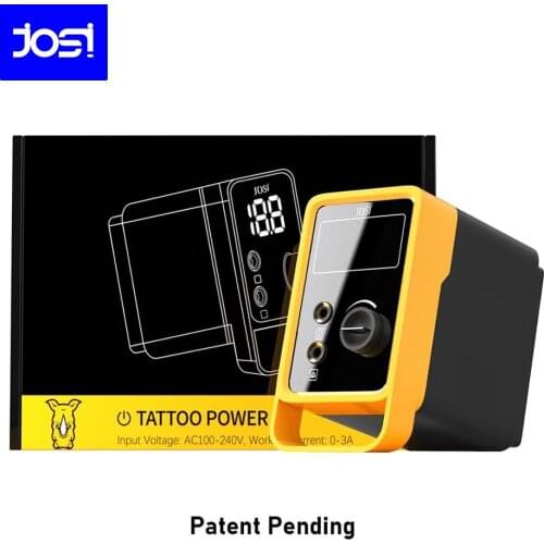 JOSI LCD Tattoo Power Supply For Rotary And Coil Machine Cartridges Tattoo Gun LCD Screen Permarent Makeup Tattoo Power Supply