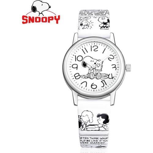 2018 Snoopy men watches classic Cartoon Genuine Brand Casual Fashion Quartz Wristwatches women clock waterproof Genuine Brand