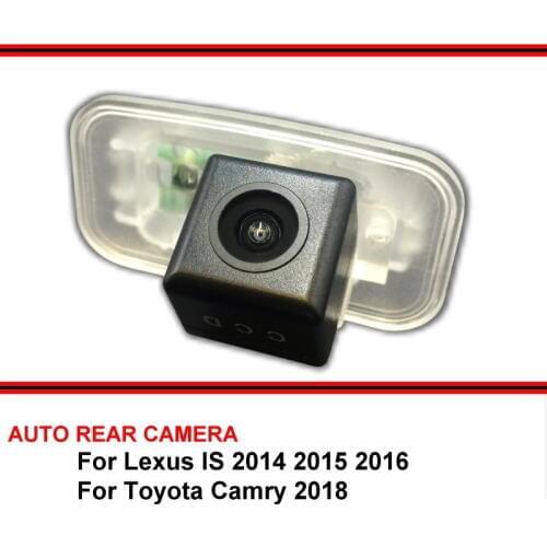 For Lexus IS 2014~2016 Toyota Camry 2018 Car Reverse Backup Waterproof HD CCD Rearview Parking Rear View Camera Night Vision