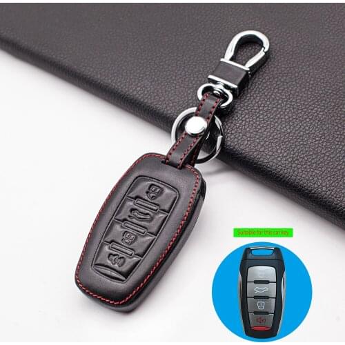 Wear resistant sports version leather key case cover for Great Wall Haval/Hover H6 H7 H4 H9 F5 F7 H2S 4 Buttons Car-covers