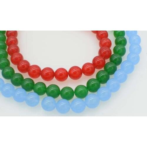 Loose beads red /green/blue jade round `12mm 15" for DIY jewelry making FPPJ wholesale beads nature gem stone