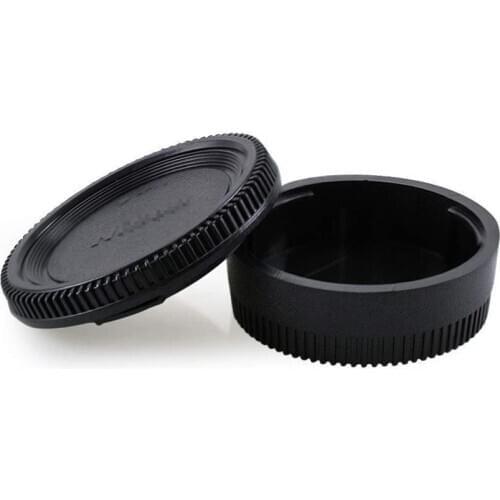Front and Rear Lens Body Cap Camera Cover Anti-dust For Nikon Black Protection SLR d5500 Plastic D-series d7200 camera I3Z0