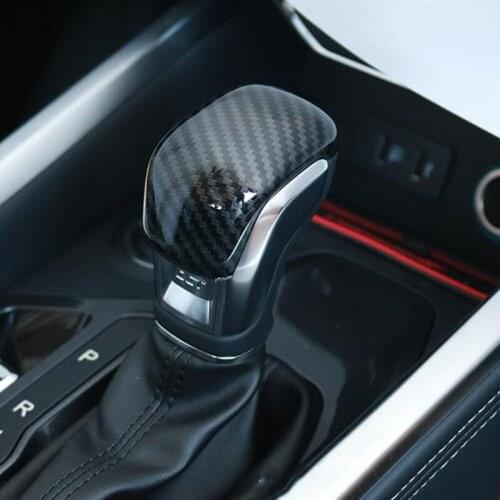Car Center Gear Lever Cover Shift Knob Chrome Decoration for Chery Tiggo 8 2018 2019 2020 2021 Accessories Auto Mouldings Kit