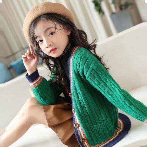 Macamp Knitted Sweaters For Girls