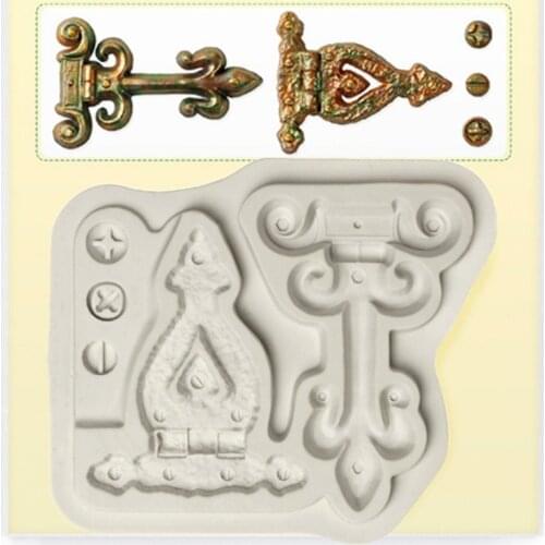 New key mold fondant silicone cake mold jewelry decoration mould