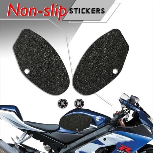Motorcycle Non-slip Sticker Grips Protector Sticker Decal Gas Knee Grip Tank Traction Pad decals For SUZUKI 2005-2006 GSX-R1000