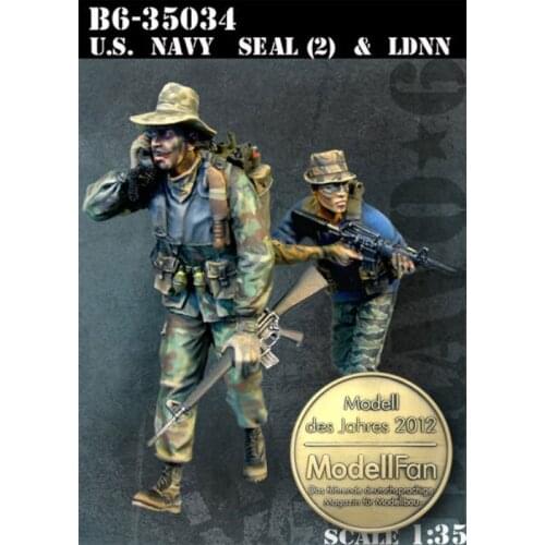 Resin U.S. Army Vietnam War Two-Person Kit 1：35