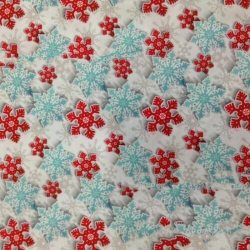 Christmas Series Printed Patchwork Cloth DIY Handmade Sewing Craft Garment Toy Fabric Gift Wrapping Materials Supplies