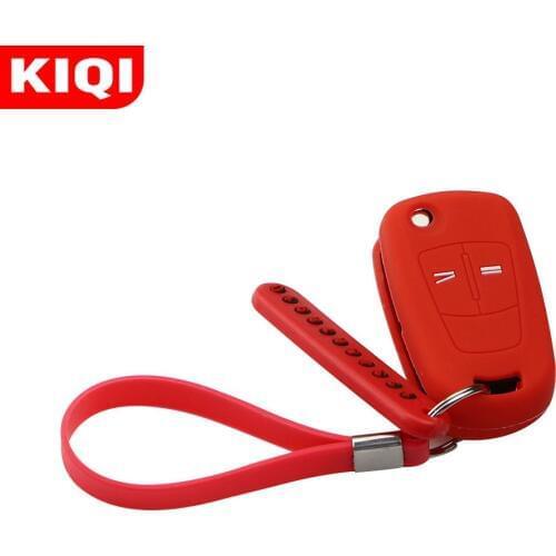 Silicone Car Key Cover Case Key Chain with Phone Number Card for Vauxhall Opel Astra Vectra Signum 2 Button Key Accessories