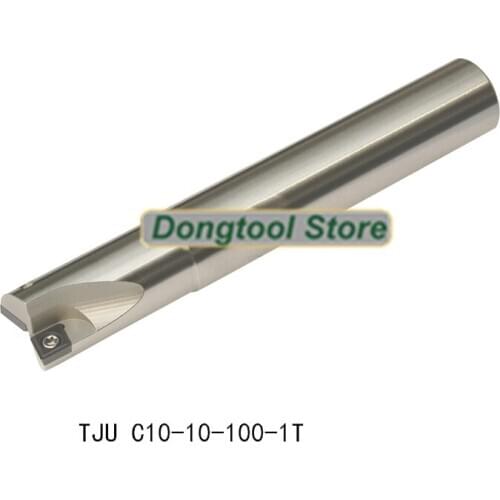 TJU C10 10 100 Face Mill Cutter For CCMT060204 Milling Machine boring bar lathe machine Turning Tools