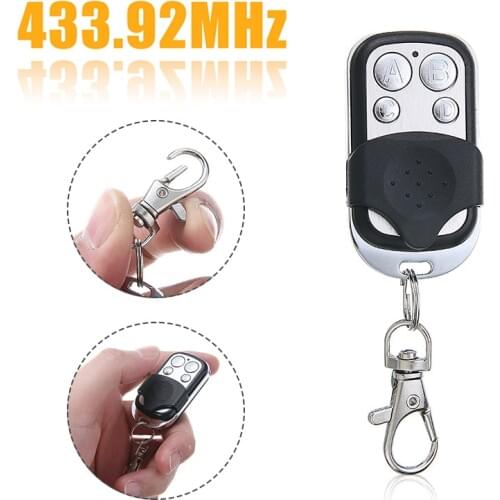 Universal Copy Cloning Remote Control Distance 433.92MHz Car Garage Gate Door Remote Controller Cars Alarms System Accessories