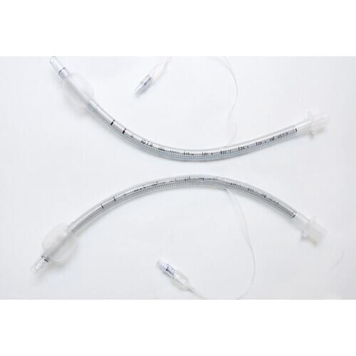 Uvet 2.5-4.5mm Disposable tracheal intubation with balloon Guide wire Reinforced Medical PVC Airway tube throat tracheal tube