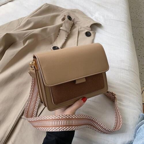 Panelled Flap Women Shoulder Bag Autumn French Vintage Niche Style Joker Frosted Gentle Color Small Girl Bag S2159