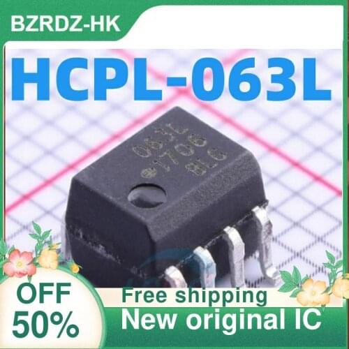 2-10PCS/lot HCPL-063L-500E HCPL-063L 063L SOP8 nuevo original