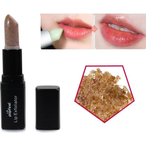 Brand Natural Sugar Lip Exfoliator Stick Lip Scrub Exfoliating Balm Moisture Lip Care Remove Lips Dead Skin Moisture Lips Sticks