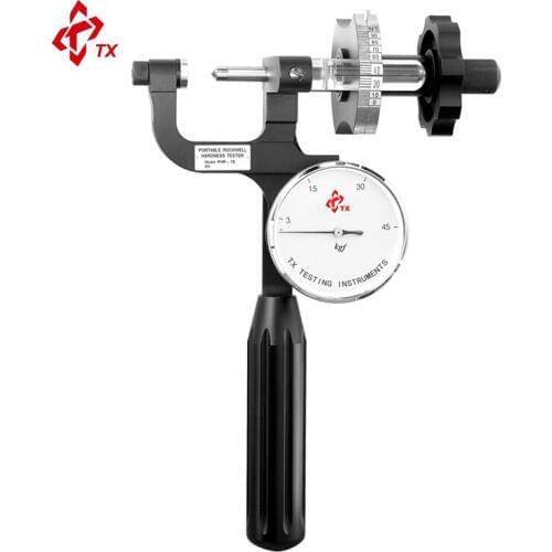 Brand TX PHR-1S Portable Superficial Rockwell Hardness Tester durometer All metals iron steel copper aluminium zinc lead tin