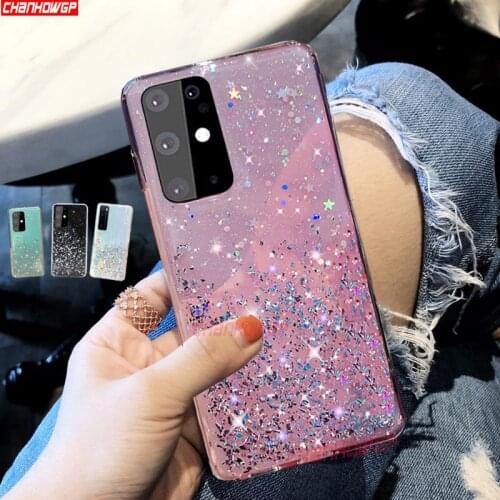 Fashion Bling Glitter Case For Samsung Galaxy A51 A71 A70 A50 A30 A40 A20 A10 A30S A20E S20 S10 Plus Ultra S9 S8 S10E Soft Cover