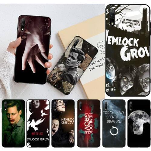 PENGHUWAN Hemlock Grove Bill Skarsgard Black Soft Rubber Phone Cover for Huawei Honor 20 10 9 8 8x 8c 9x 7c 7a Lite view pro
