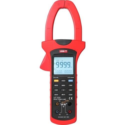 UNI-T UT233 Digital Clamp Power Meter True RMS USB Data Storage clamp meter tester clamp multimeter