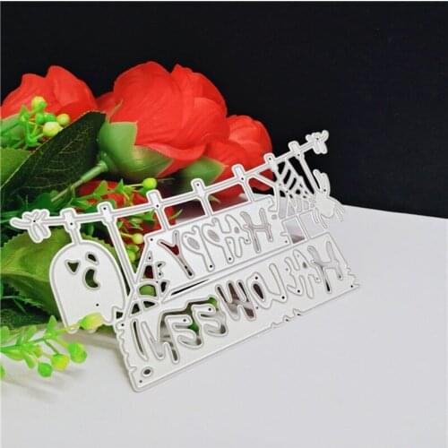 Halloween spider web DIY Scrapbooking Photo Album Paper Carbon Steel Cutting Dies Paper Cutting Stencil Embossing Dies