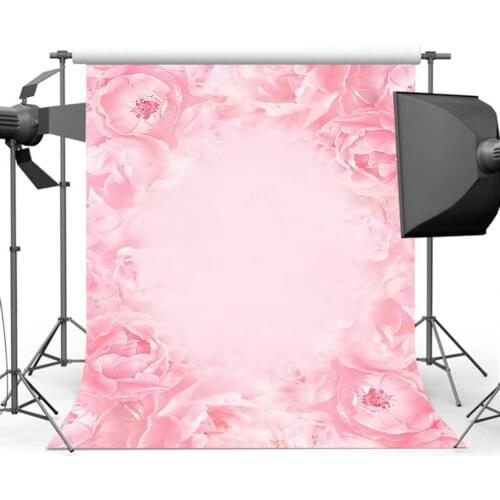 MOCSICKAFlower Photo Newborn Booth Background for Photography Baby Shower Backdrop Durable S-3005