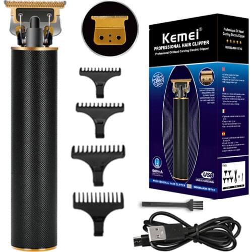 Kemei 1971C powerful outliner hair trimmer for men electric beard trimme hair cutting machine outlining edge lining necklines