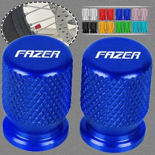 Motorcycle For Yamaha FZS 600 FZS600 Fazer 1998-2003 1999 2000 Tire Valve Air Port Stem Cover Cap Plug CNC Aluminum Accessories