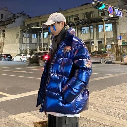 Man Warm Fashion Coats Men 2021 Winter New Parkas Woman Streetwear Hip Hop Coat Thicken Zipper Casual Oversize